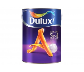 Sơn nội thất Dulux 5in1 Diamond  bề mặt mờ - 5Lít