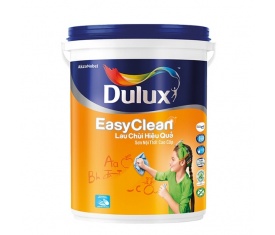 Sơn nội thất Dulux Easyclean bề mặt mờ - 5Lít