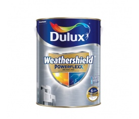Sơn ngoại thất Dulux Weathershield Powerlexx  mờ - 5Lít