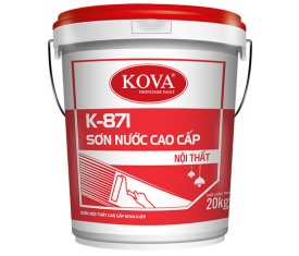 Sơn nội thất Kova K-871 bóng - 18 Lít