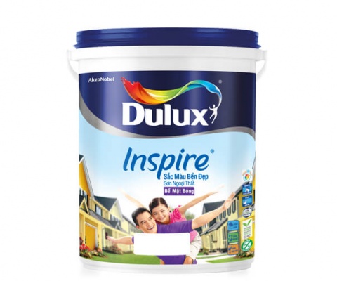 Sơn ngoại thất Dulux Inpire bóng - 5 Lít