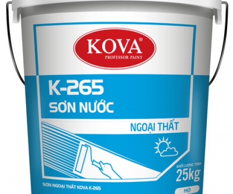 Sơn ngoại thất Kova K-265 - 5 Lít