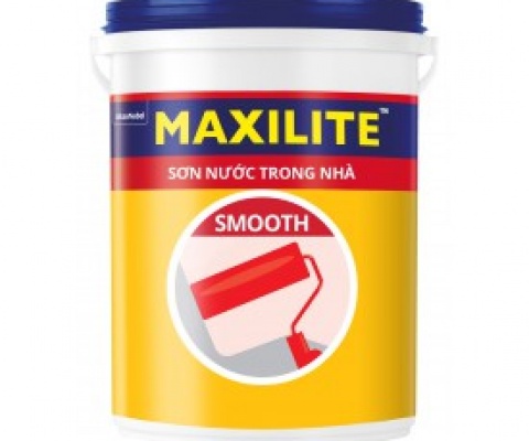 Sơn nội thất Maxilite Smooth mờ - 5 Lít
