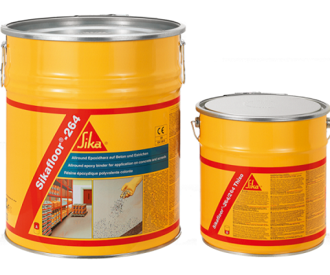 Sikafloor 264 RAL 6011 /7032 /7035 (10kg/bộ)